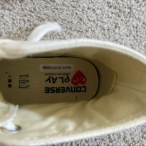 Converse Comme de Garçons Chuck Taylor M8.5/F10.5 - Picture 6 of 11